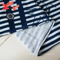 China Factory Wholesale Stripe Blue And white Thick Customized Towels With Tassels